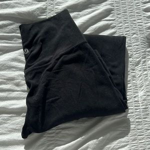Black align leggings